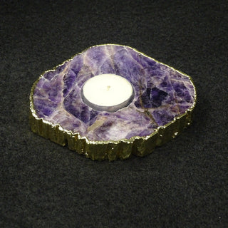 Amethyst Tea Light Holder