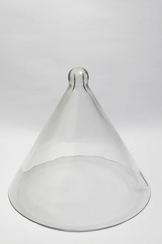 Cone Glass Cloche (9 Inches)